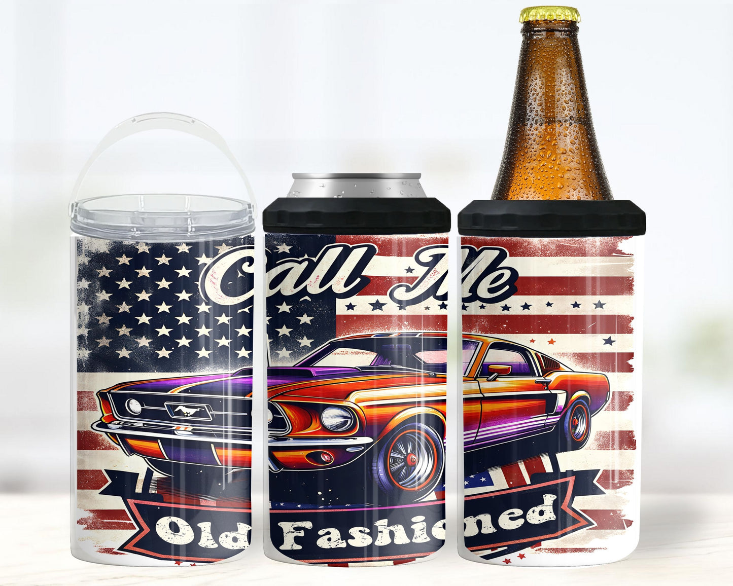 4 in 1 Can Coolers - Call Me Old Fashioned