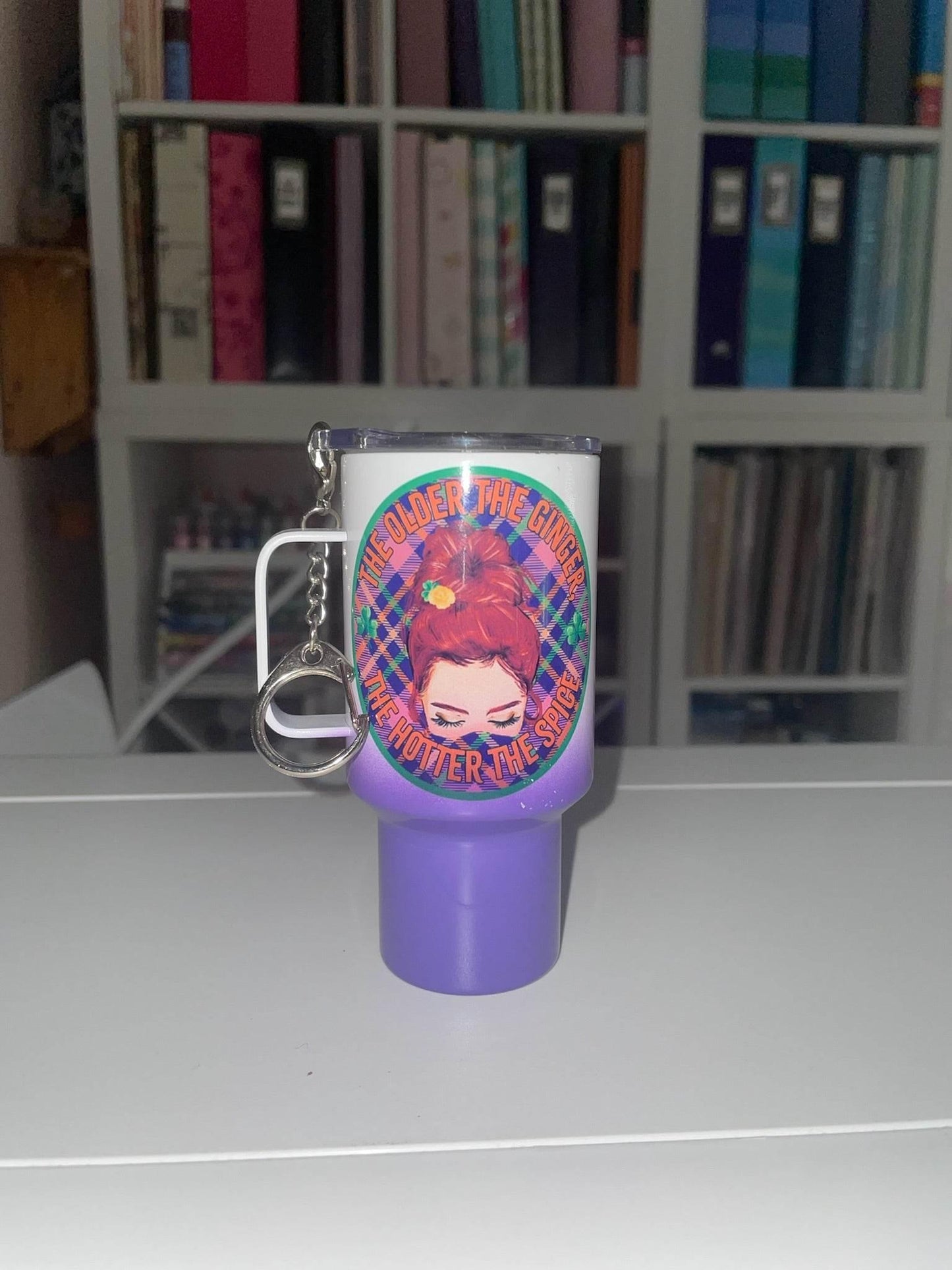 40oz The Older the Ginger, The Hotter the Spice Big Swig Tumbler Set - The Redheaded StoryKeeper