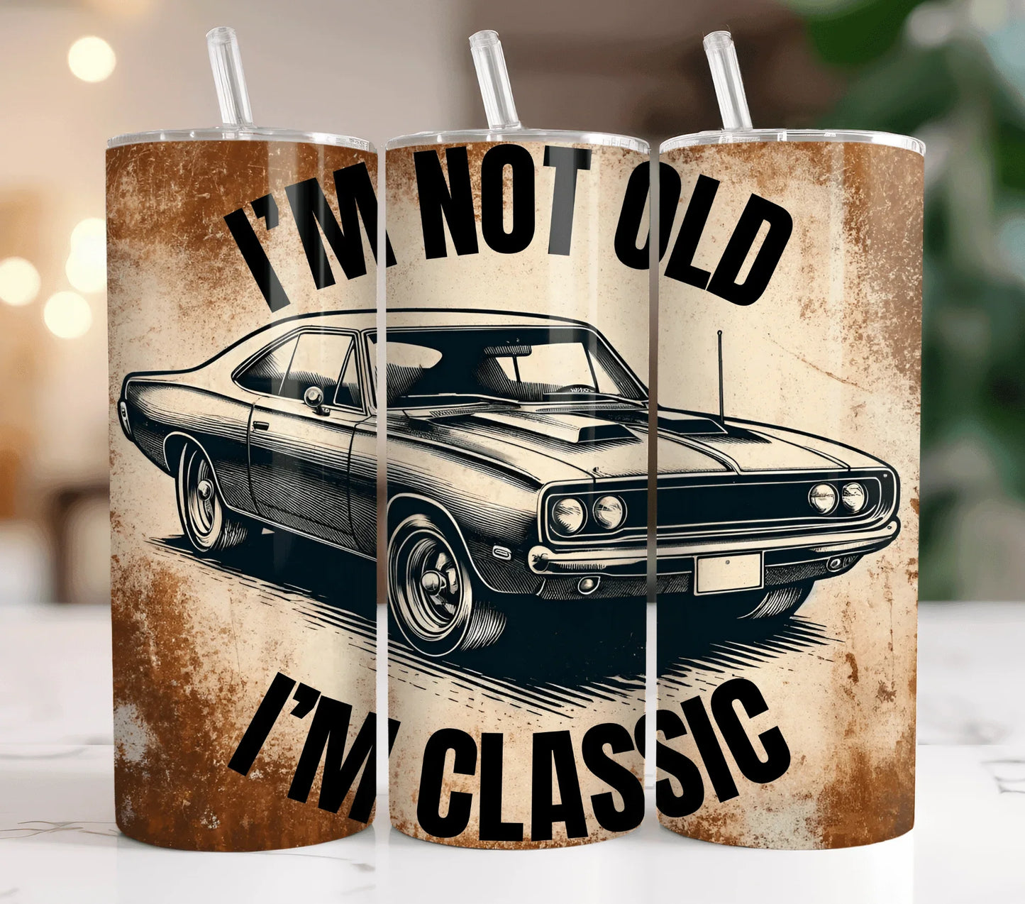 20 oz I'm Not Old, I'm Classic Tumbler - The Redheaded StoryKeeper