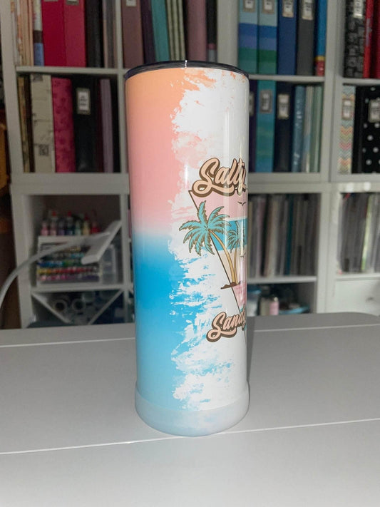 20 oz Salty Hair Sandy Toes Tumbler - The Redheaded StoryKeeper