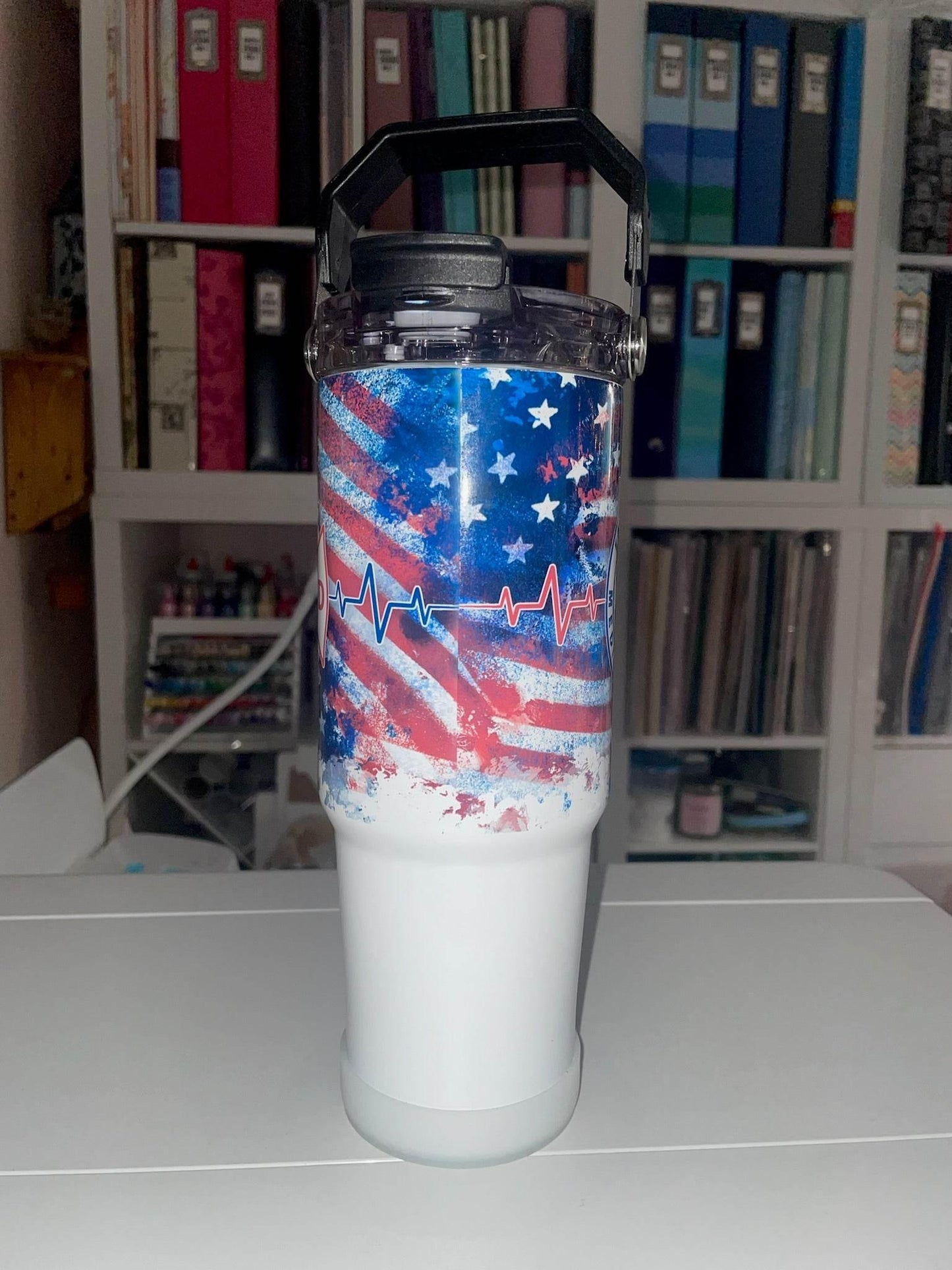 30 oz One For All, All For One Tri Sip Tumbler - The Redheaded StoryKeeper