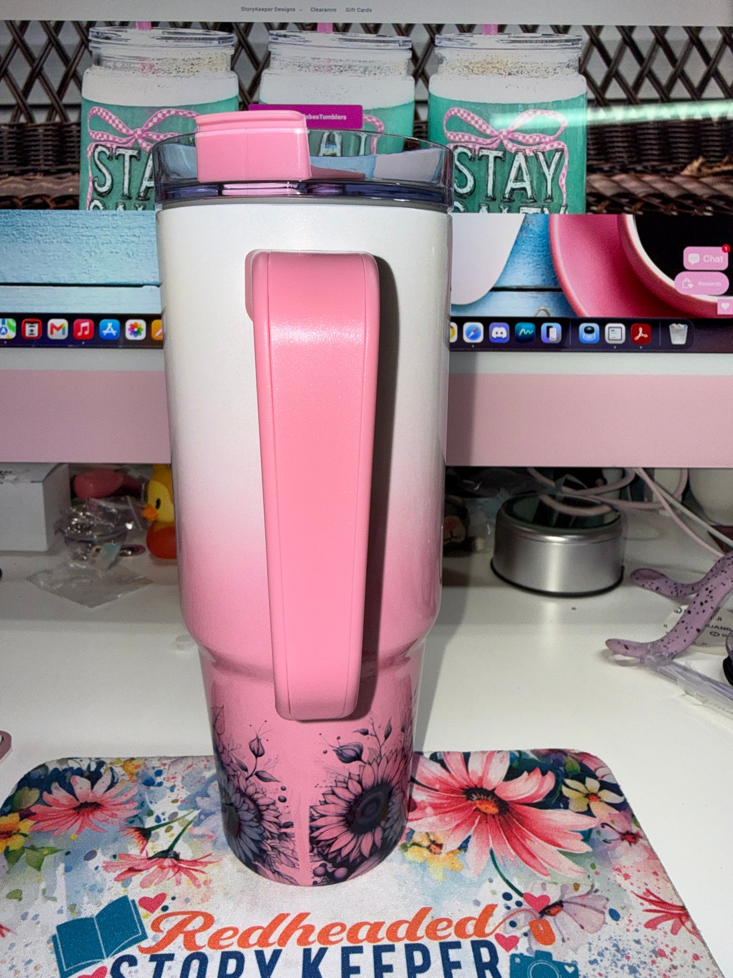 30 oz Dog Mama Grippy Tumbler