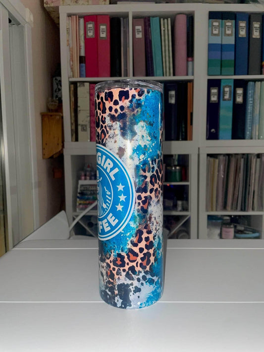 30 oz Holographic Cowgirl Coffee - The Redheaded StoryKeeper