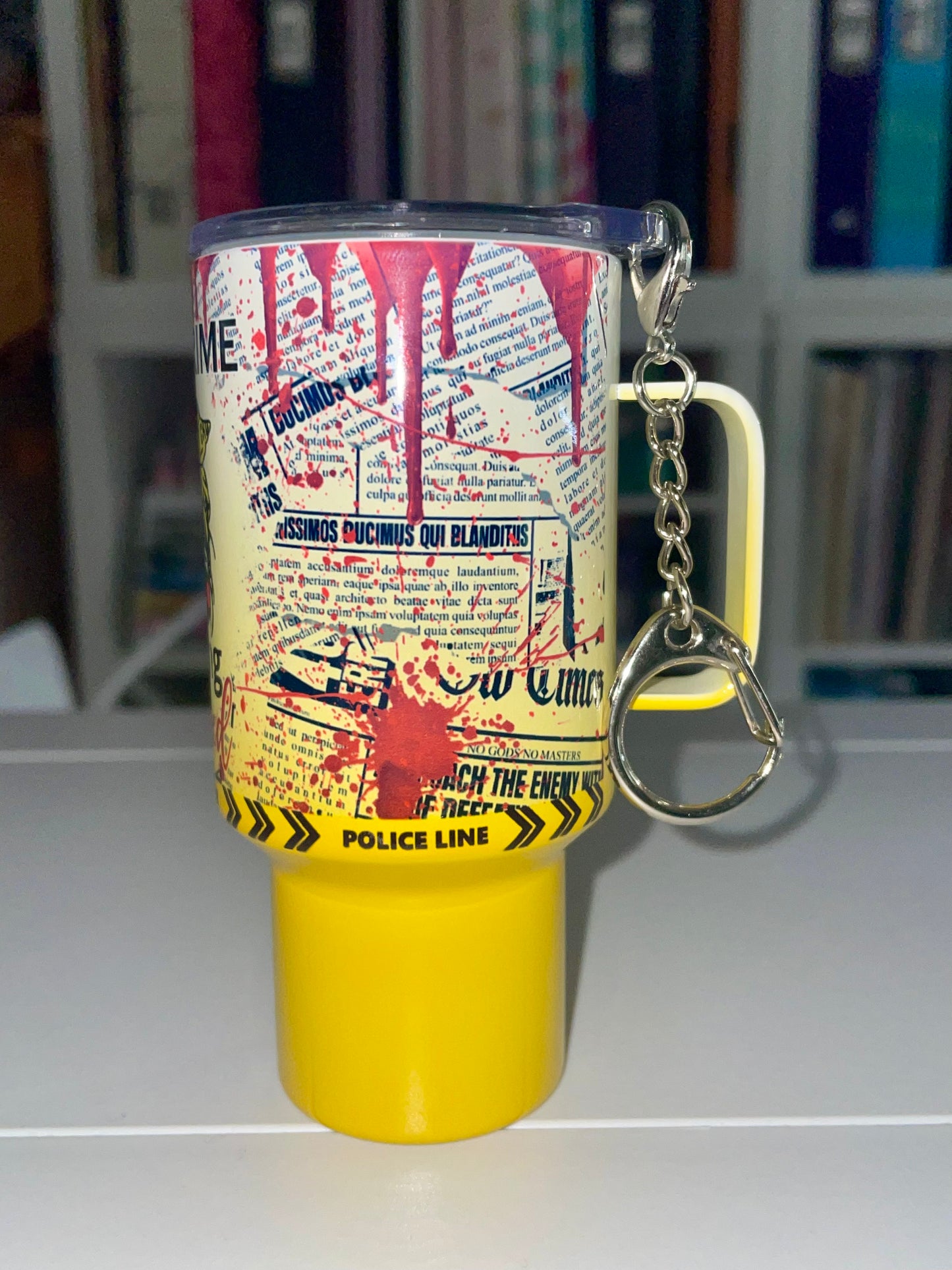 40 oz True Crime & Crafting Obsessed Big Swig Tumbler Set