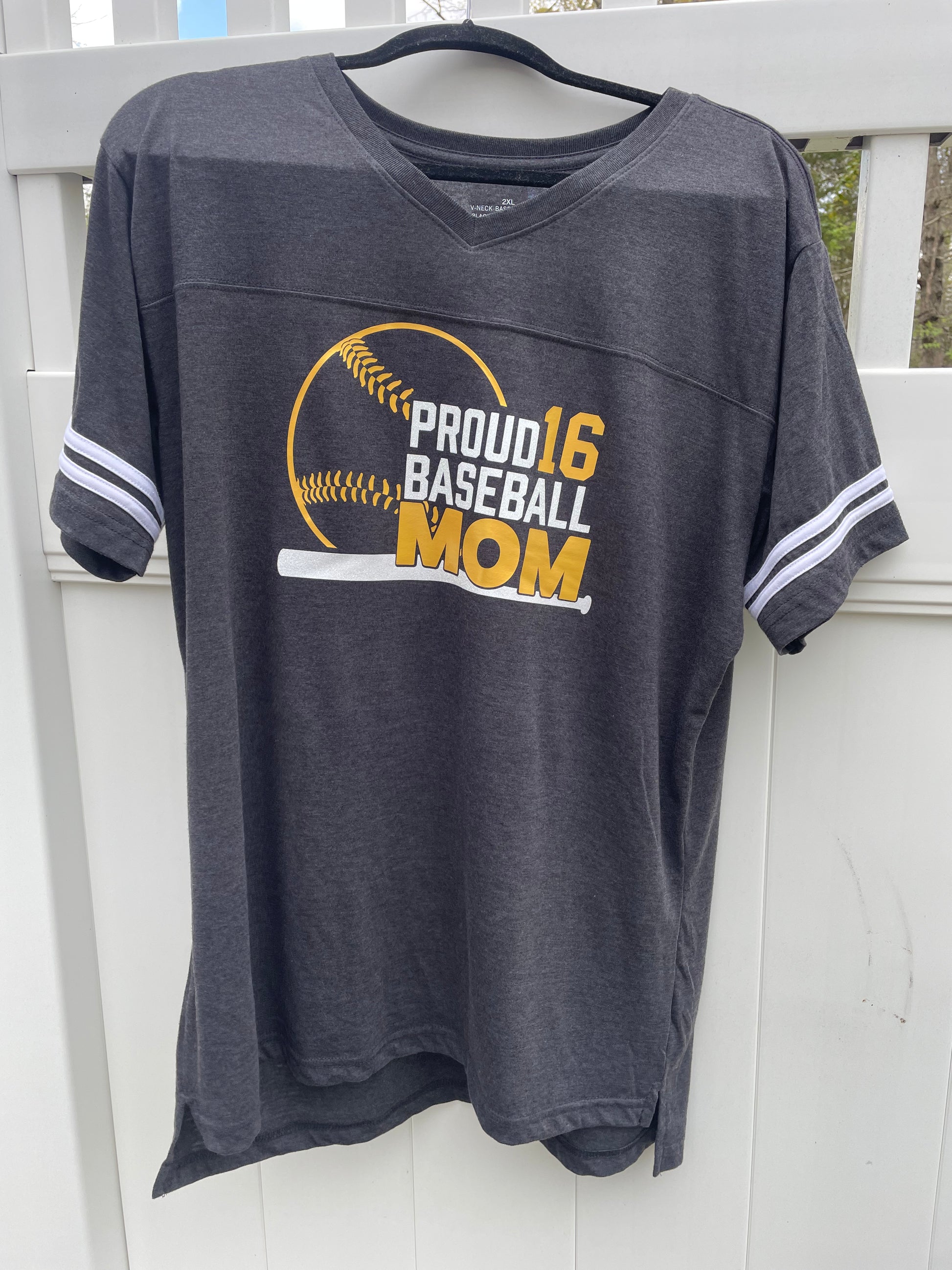 Proud Baseball Mom Jersey - The Redheaded StoryKeeper