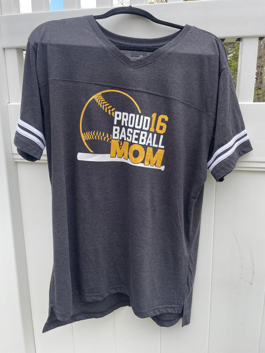 Proud Baseball Mom Jersey - The Redheaded StoryKeeper