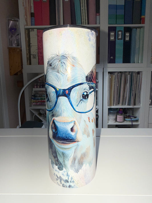 20 oz I Have No Idea HolographicTumbler - The Redheaded StoryKeeper