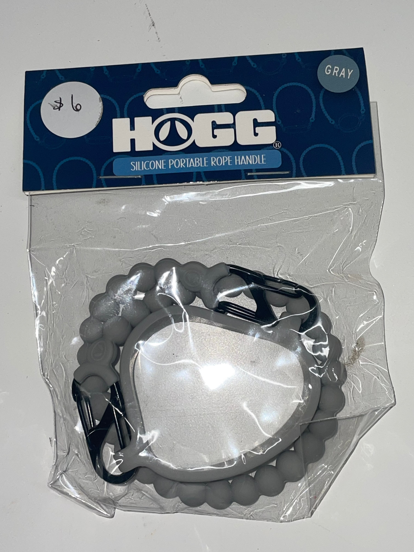 Gray Silicone Rope Holder