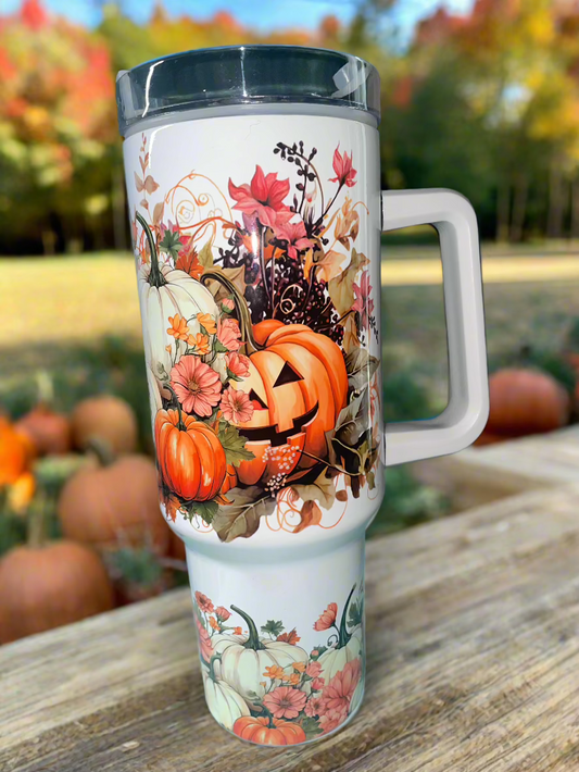 40 oz Sorta Spooky Sorta Sweet Travel Tumbler - The Redheaded StoryKeeper