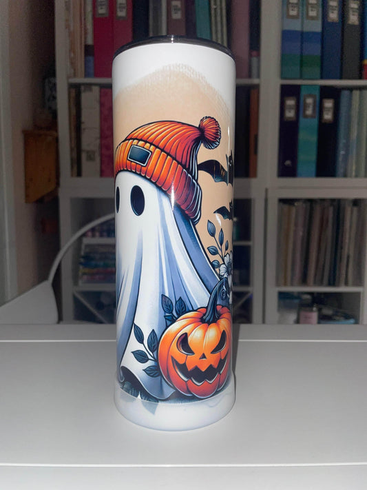 20 oz Spooky Season Tumbler - The Redheaded StoryKeeper
