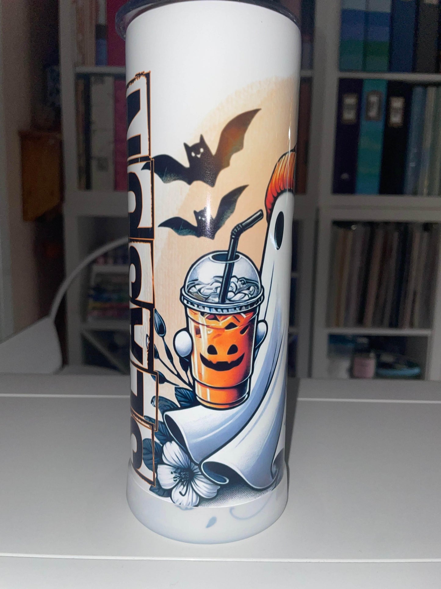 20 oz Spooky Season Tumbler - The Redheaded StoryKeeper