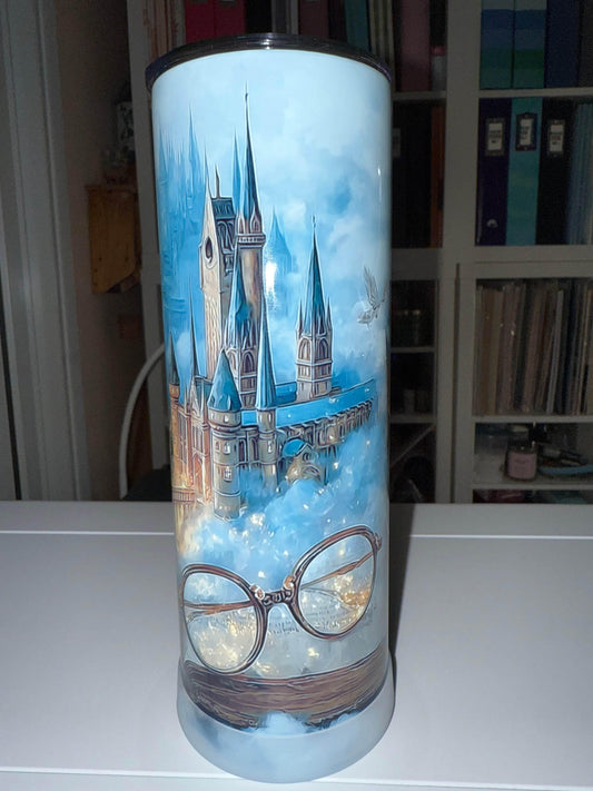 20 oz Wizard's Magic tumbler - The Redheaded StoryKeeper