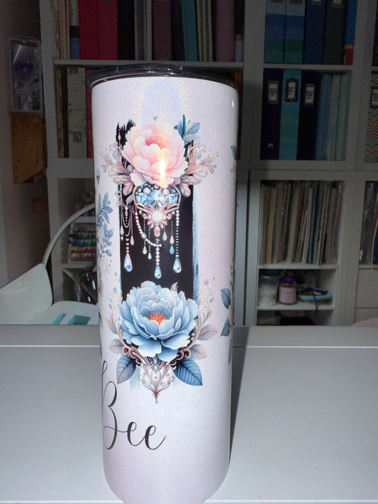 20 oz Queen Bee Tumbler - The Redheaded StoryKeeper