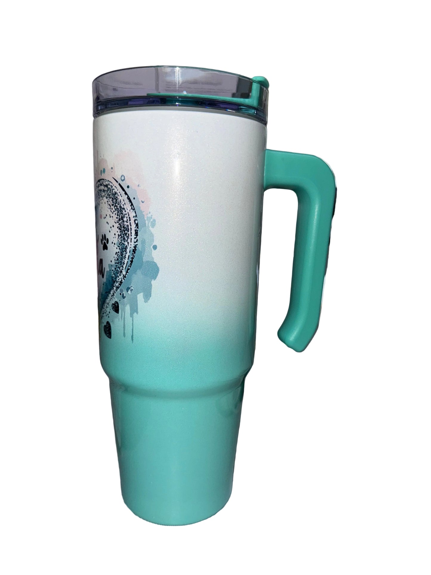30 oz Dog Mama Grippy Tumbler - The Redheaded StoryKeeper