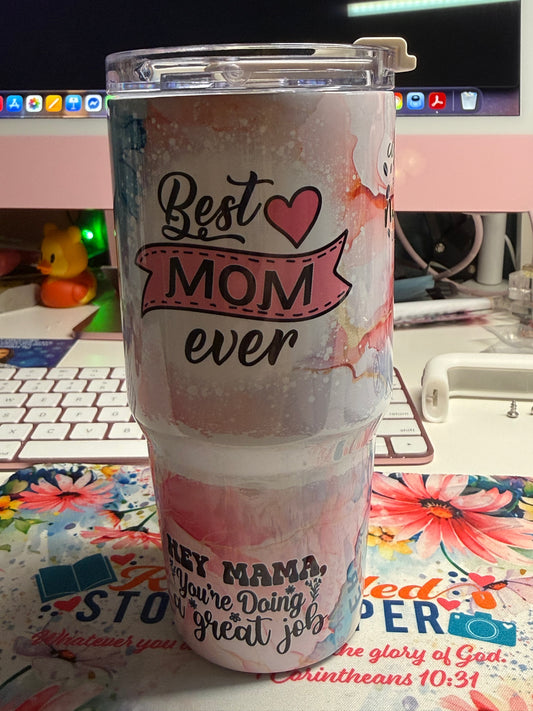 14 oz Best Mom Ever Little Swig Tumbler