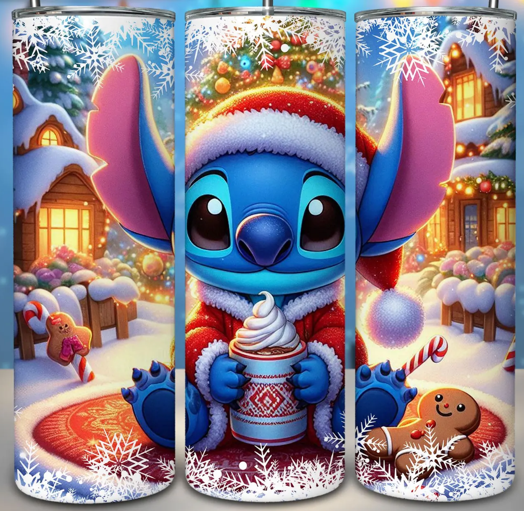 20 oz Christmas Stitch Tumbler