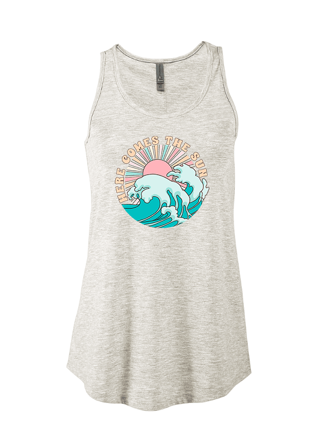 Here Comes the Sun Flowy Tank - The Redheaded StoryKeeper