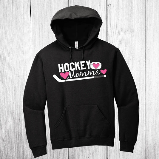 Hockey Momma Hoodie - The Redheaded StoryKeeper