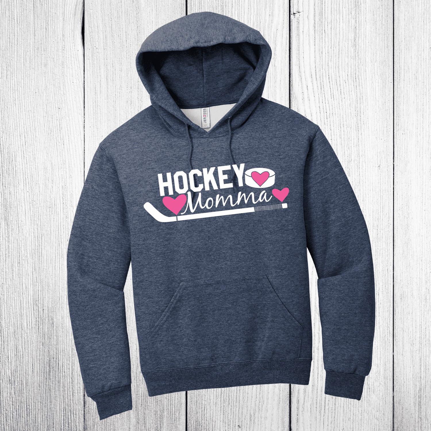 Hockey Momma Hoodie - The Redheaded StoryKeeper