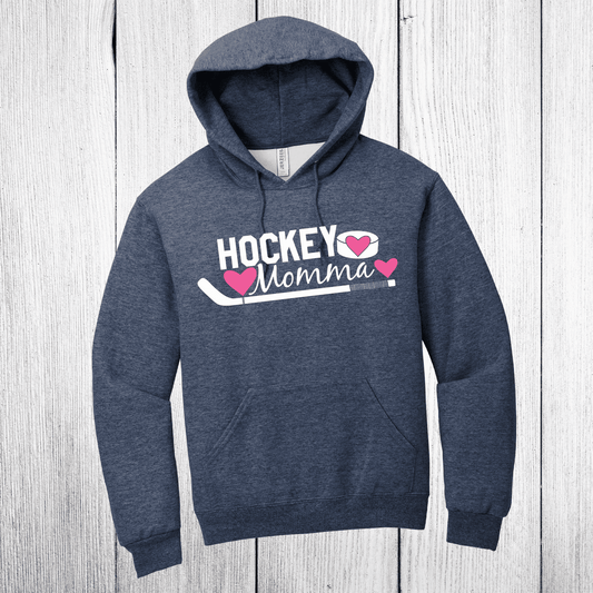 Hockey Momma Hoodie - The Redheaded StoryKeeper