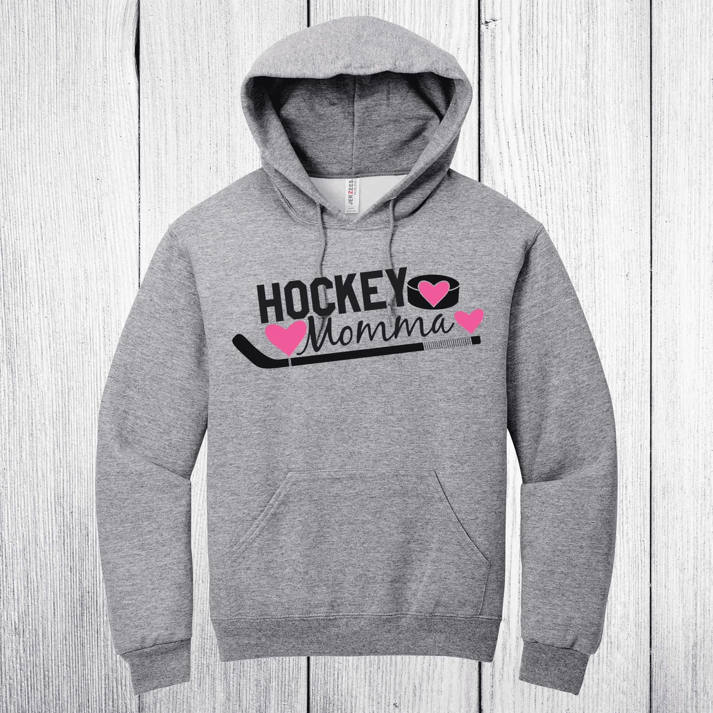Hockey Momma Hoodie - The Redheaded StoryKeeper