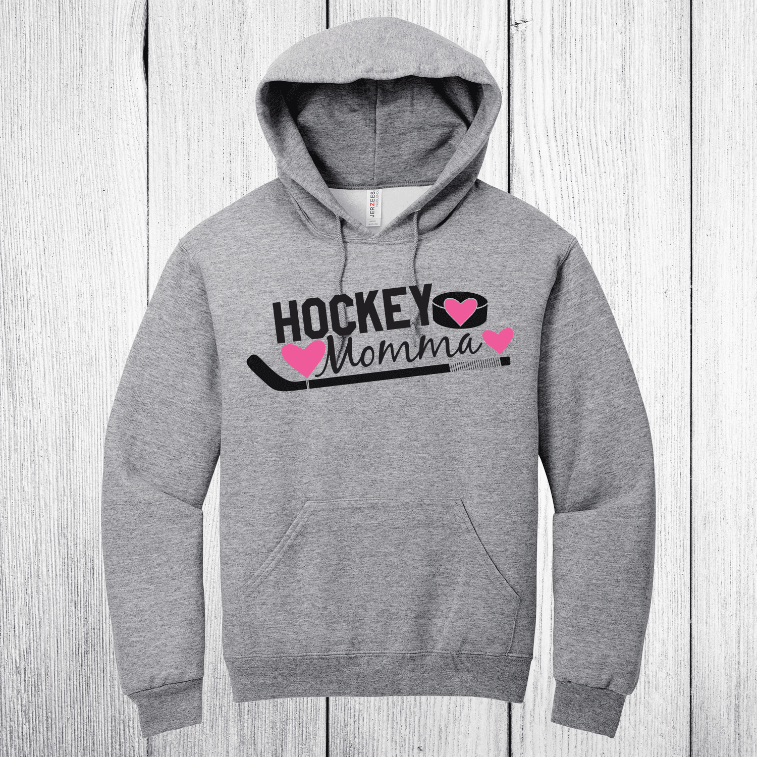 Hockey Momma Hoodie - The Redheaded StoryKeeper