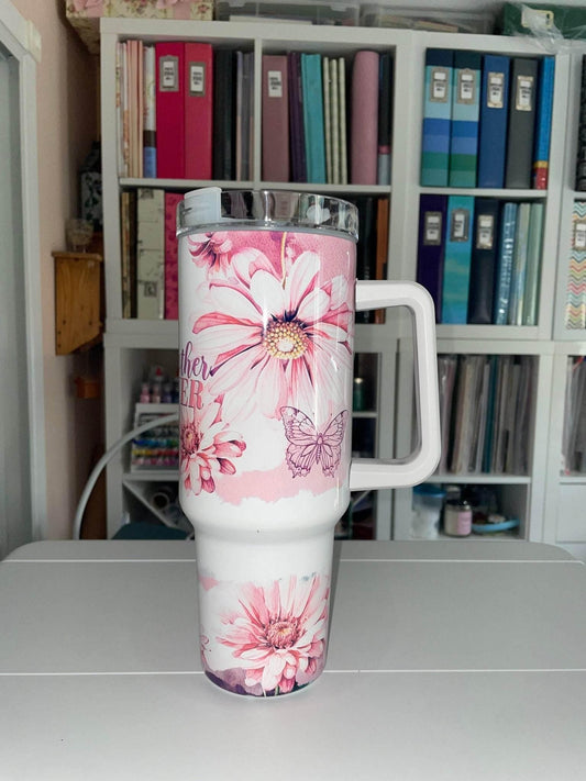 40 oz Best Grandmother Ever Travel Tumbler - The Redheaded StoryKeeper