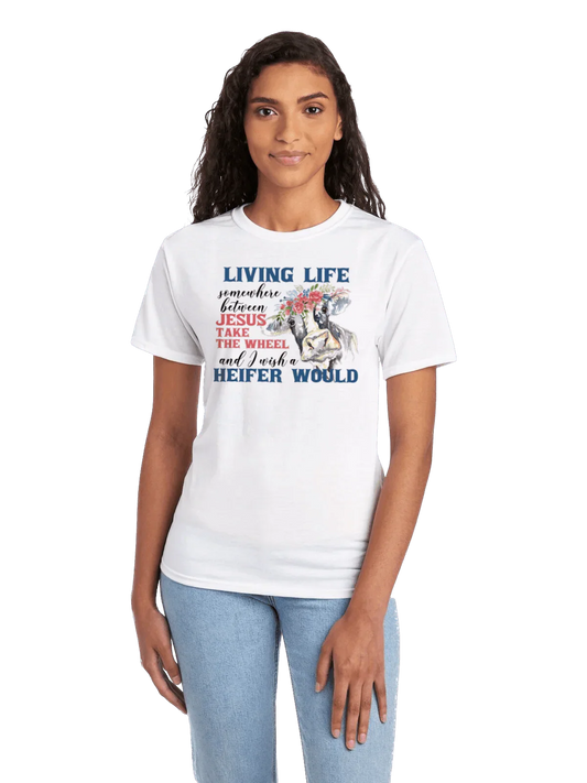 I Wish a Heifer Would Performance Shirt - The Redheaded StoryKeeper