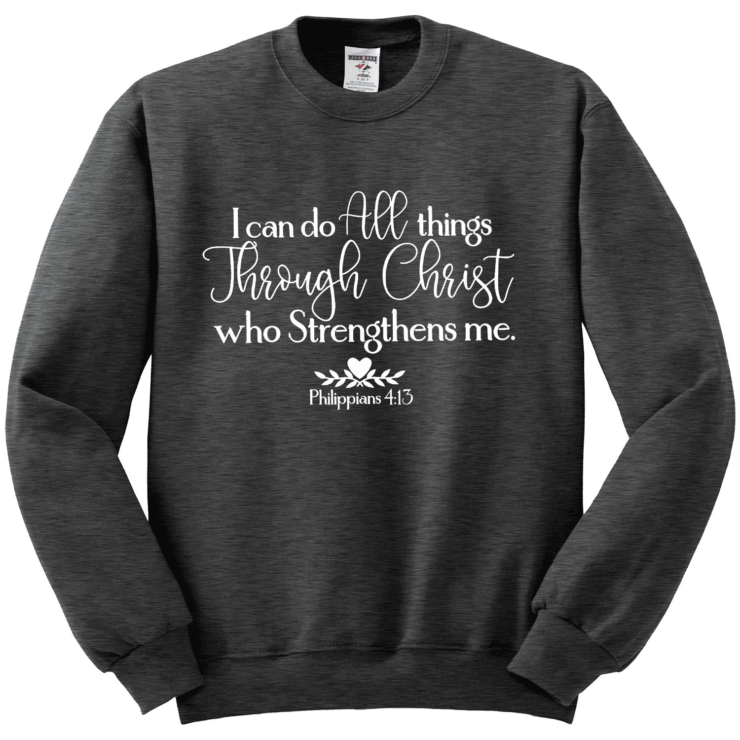 Philippians 4:13 Sweatshirt - The Redheaded StoryKeeper
