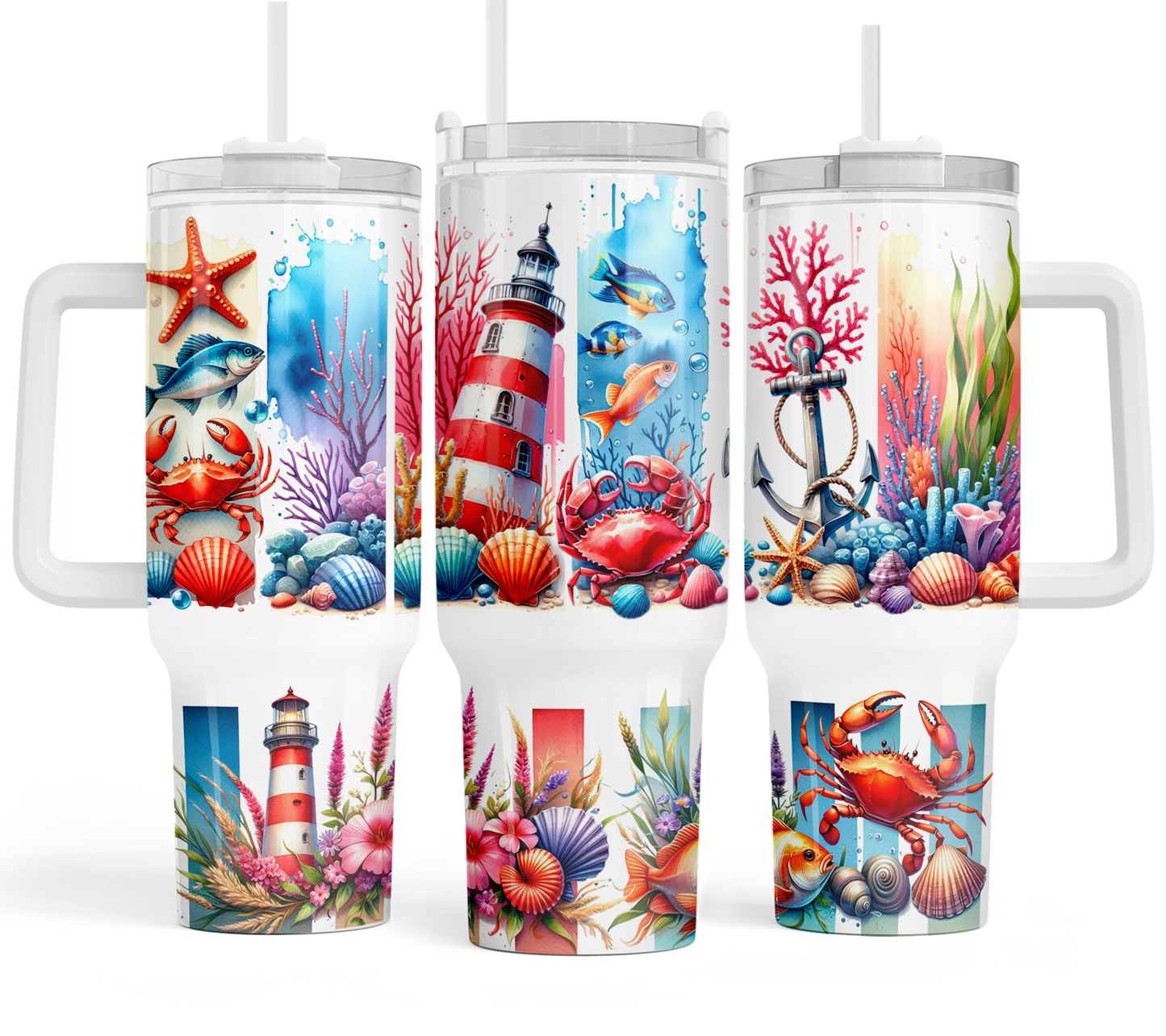40 oz Lighthouse Big Swig Tumbler