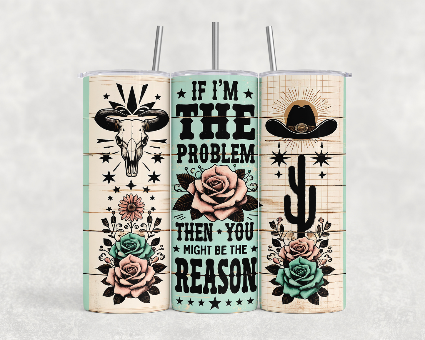 20 oz I'm the Problem Tumbler