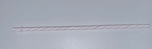 11" Candy Cane Straws - Reusable Holiday Drinking Straws - The Redheaded StoryKeeper