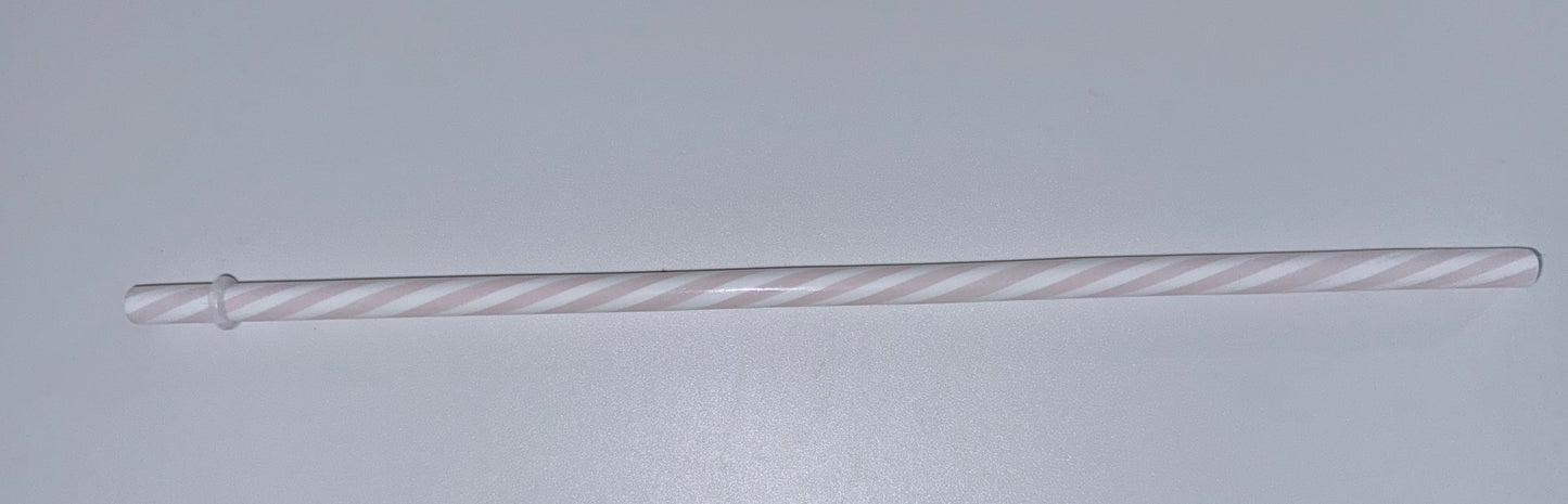 11" Candy Cane Straws - Reusable Holiday Drinking Straws - The Redheaded StoryKeeper