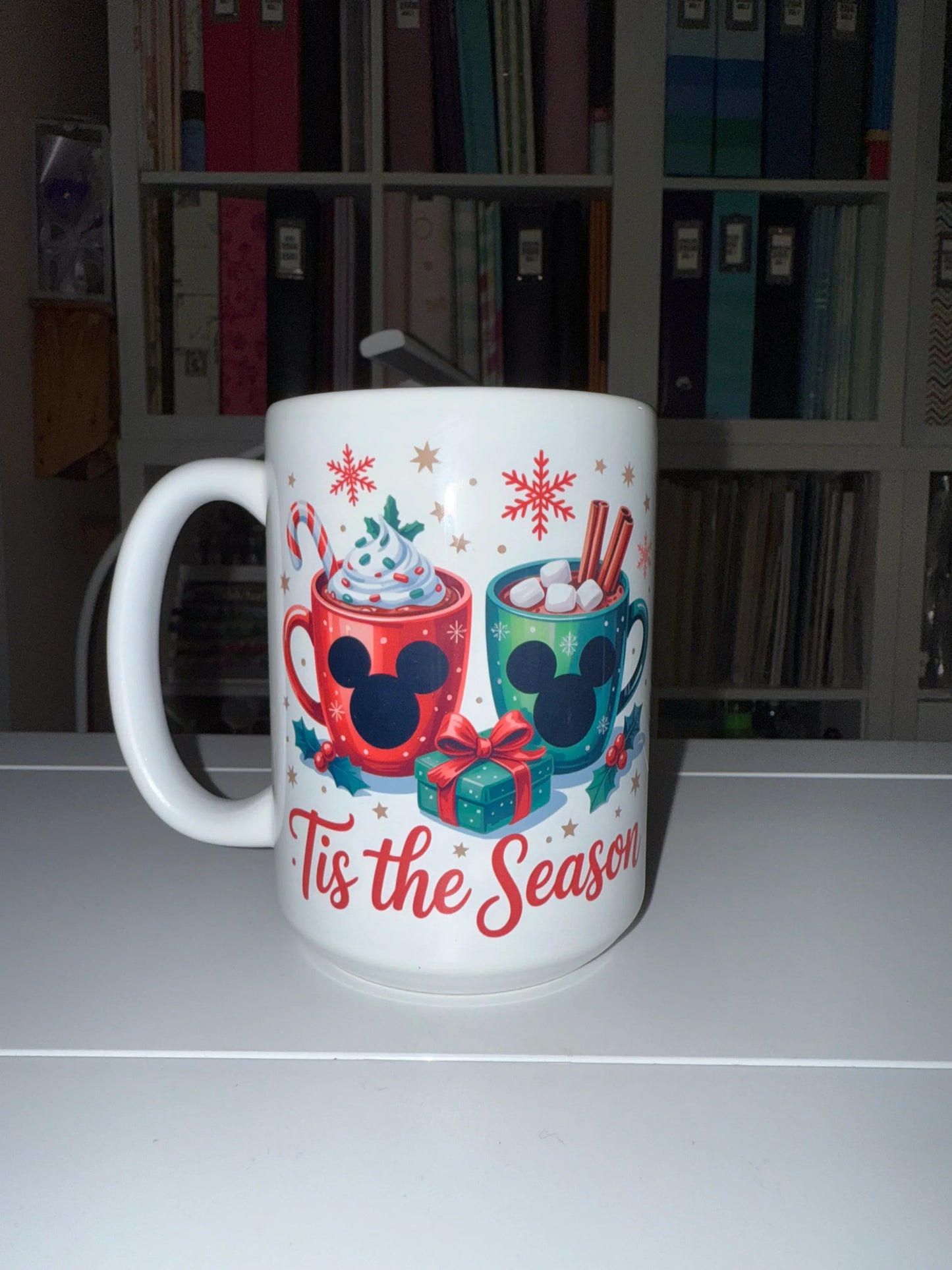 15 oz ‘Tis the Season Ceramic Mug - The Redheaded StoryKeeper