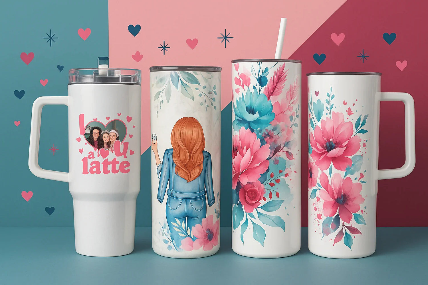 Personalized Tumblers - The Redheaded StoryKeeper