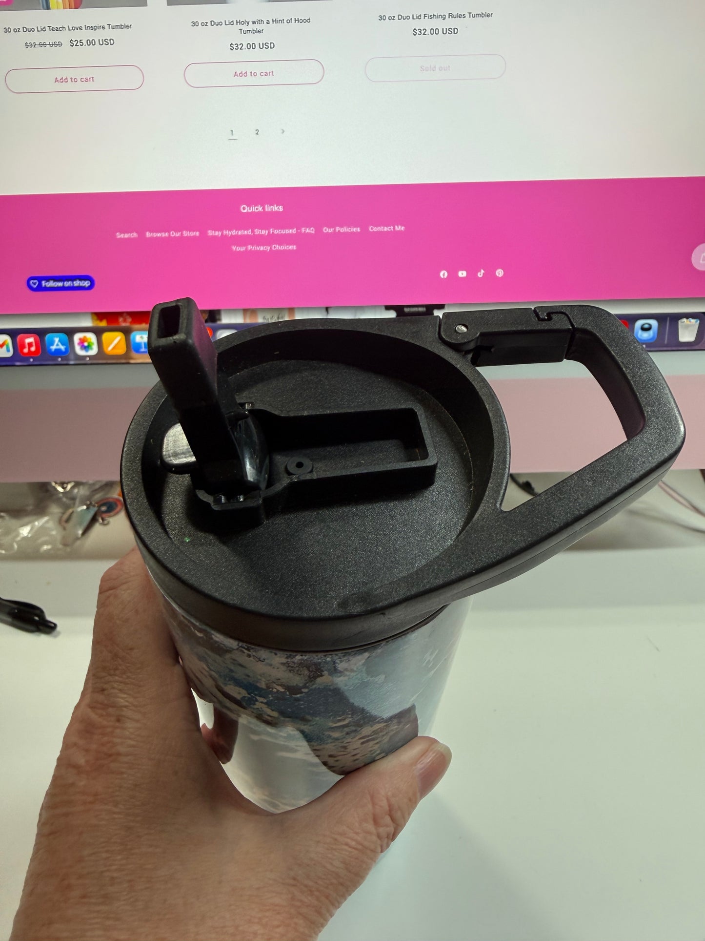 30 oz Cowgirl Coffee Duo Tumbler