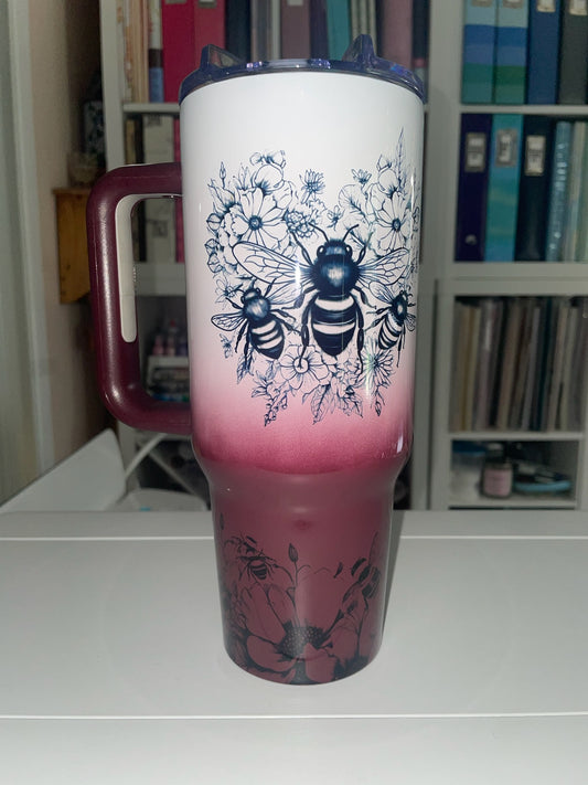40 oz Coffee First, Mom Later Big Swig Tumbler Set