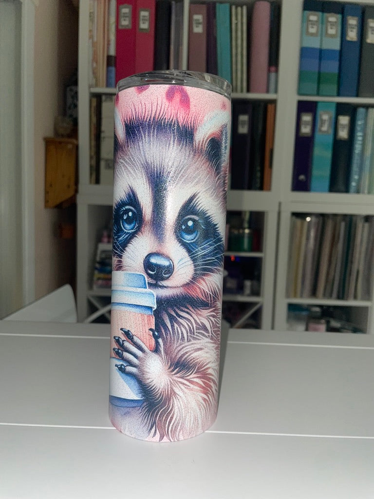20 oz Glitter Tumbler - I'm a Delight