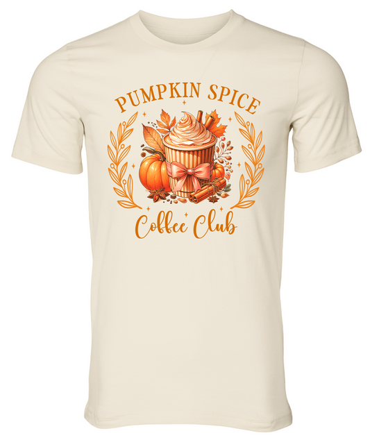 Pumpkin Spice Coffee Club Tee