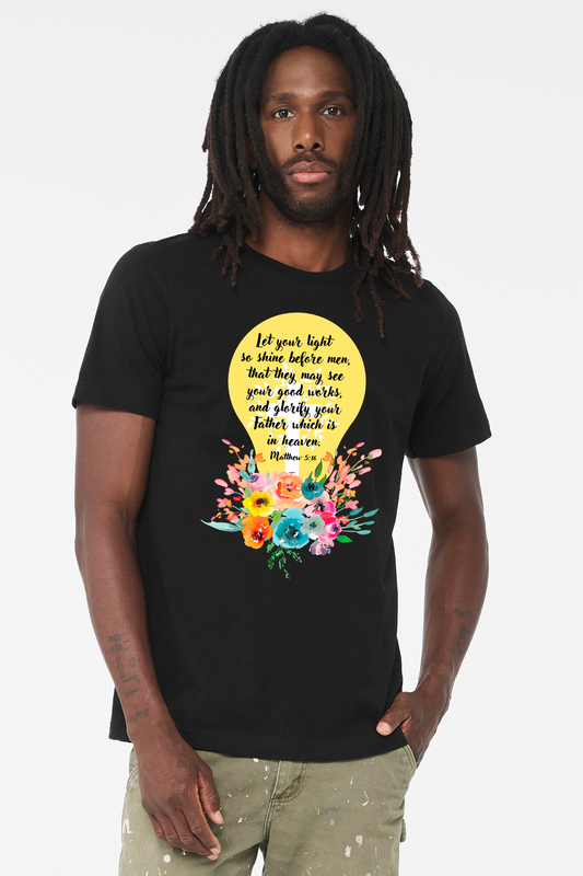 Let Your Light Shine Graphic TShirt