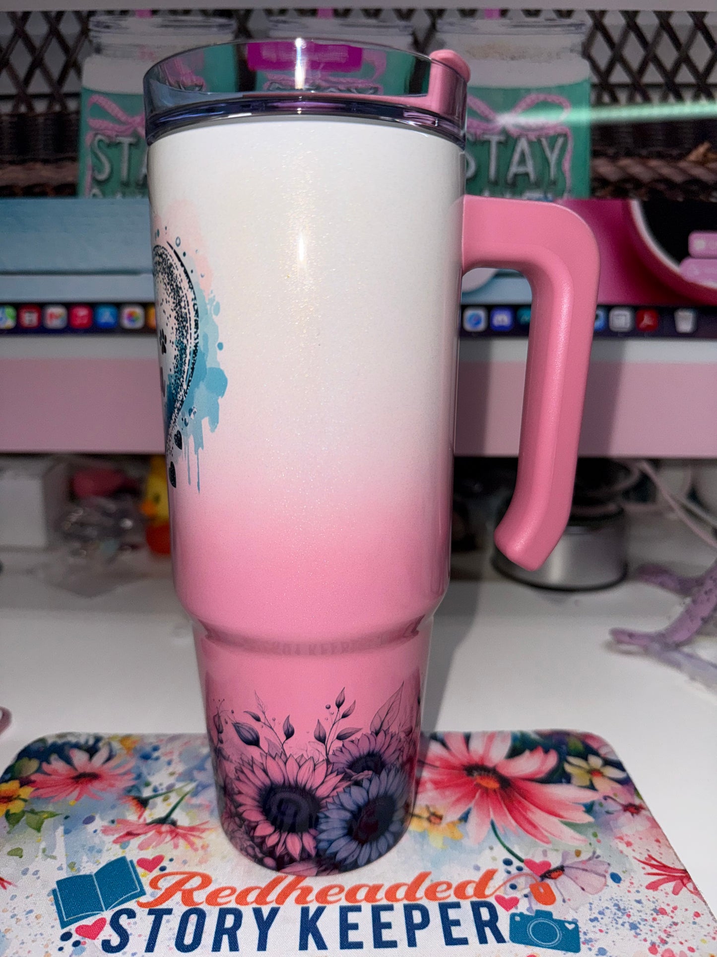 30 oz Dog Mama Grippy Tumbler