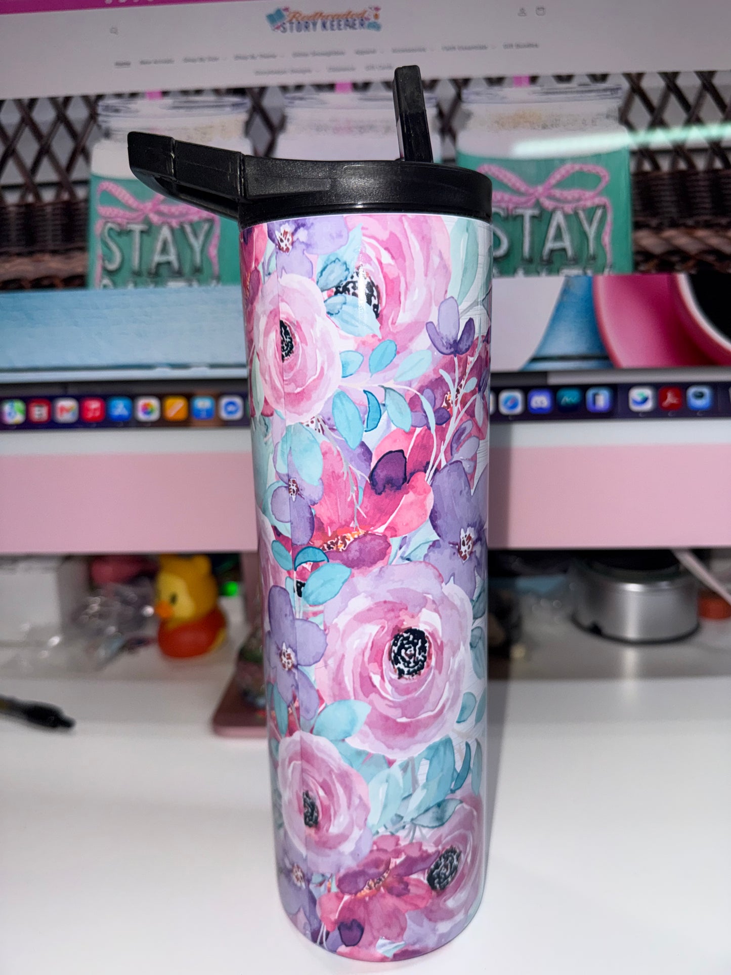 30 oz Duo Lid Holy with a Hint of Hood Tumbler