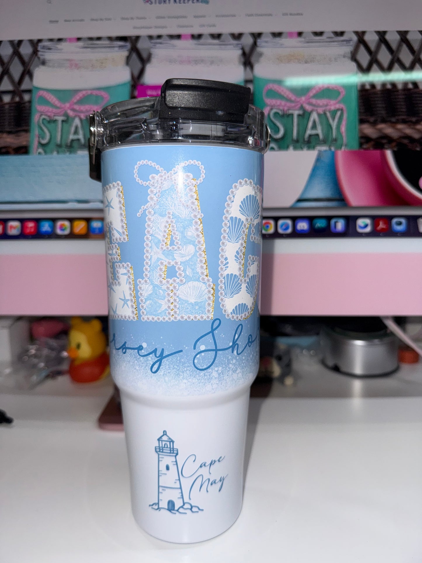 30 oz Tri Sip Jersey Shore Tumbler - Cape May Edition