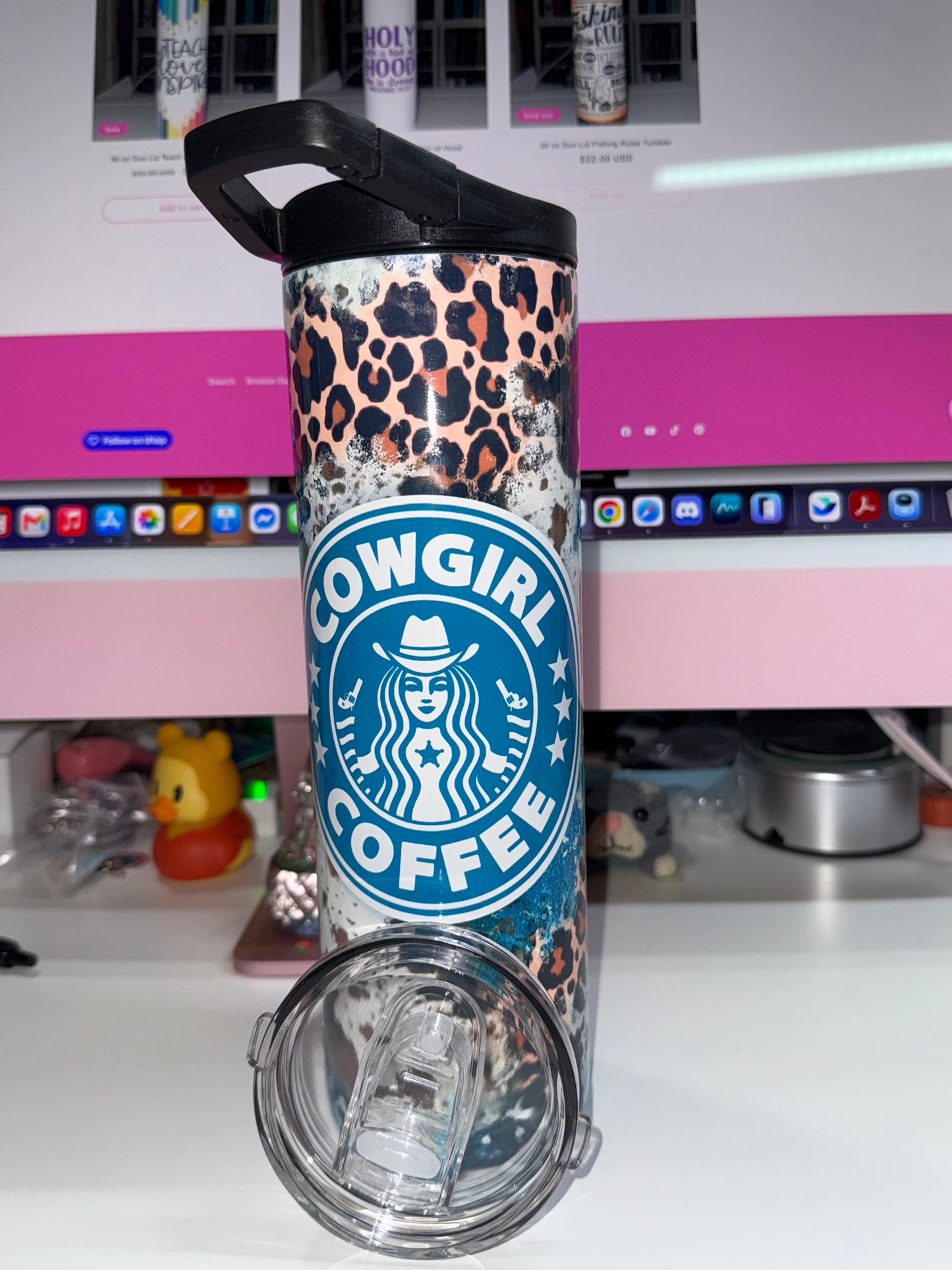 30 oz Cowgirl Coffee Duo Tumbler
