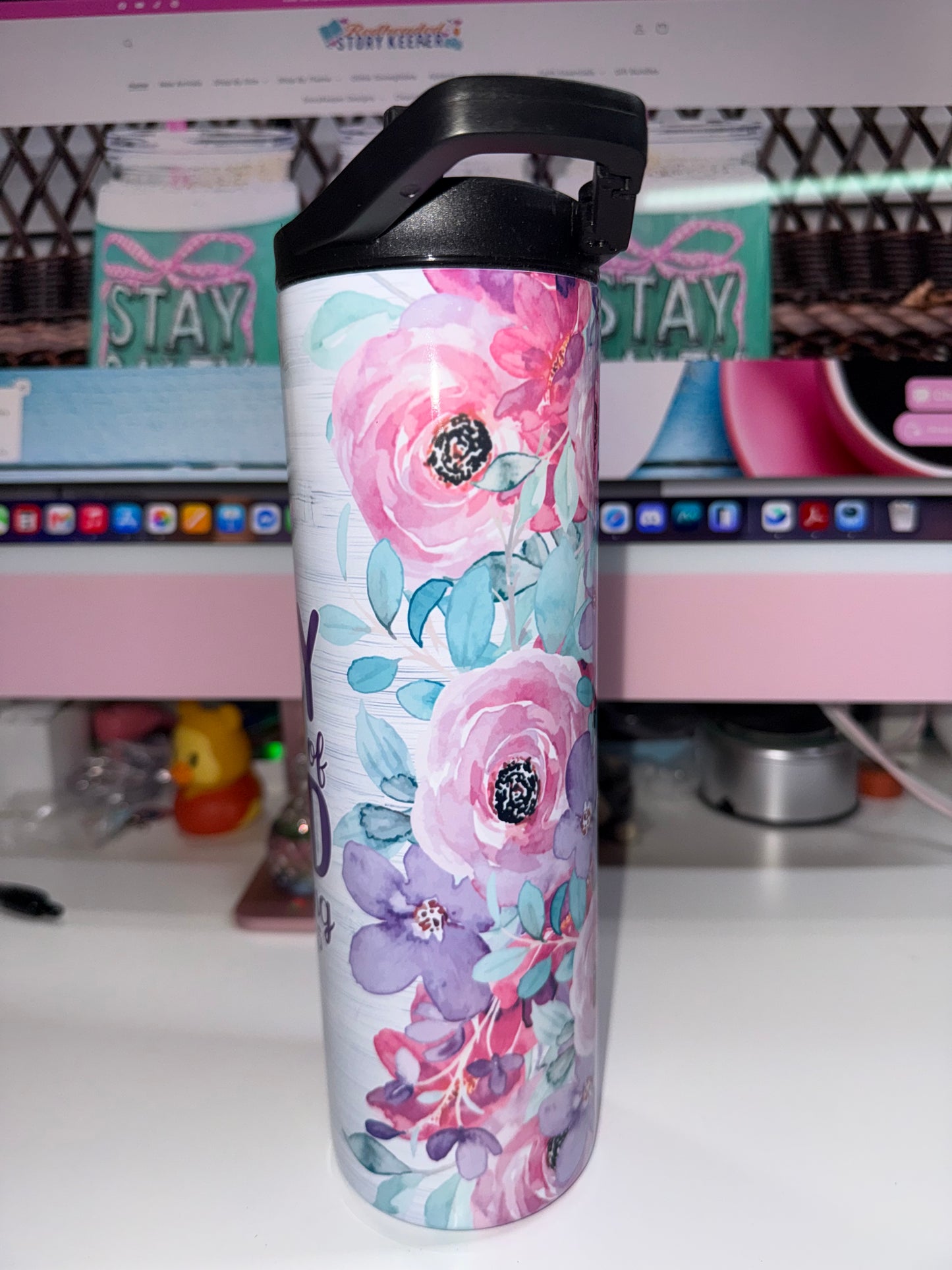 30 oz Duo Lid Holy with a Hint of Hood Tumbler