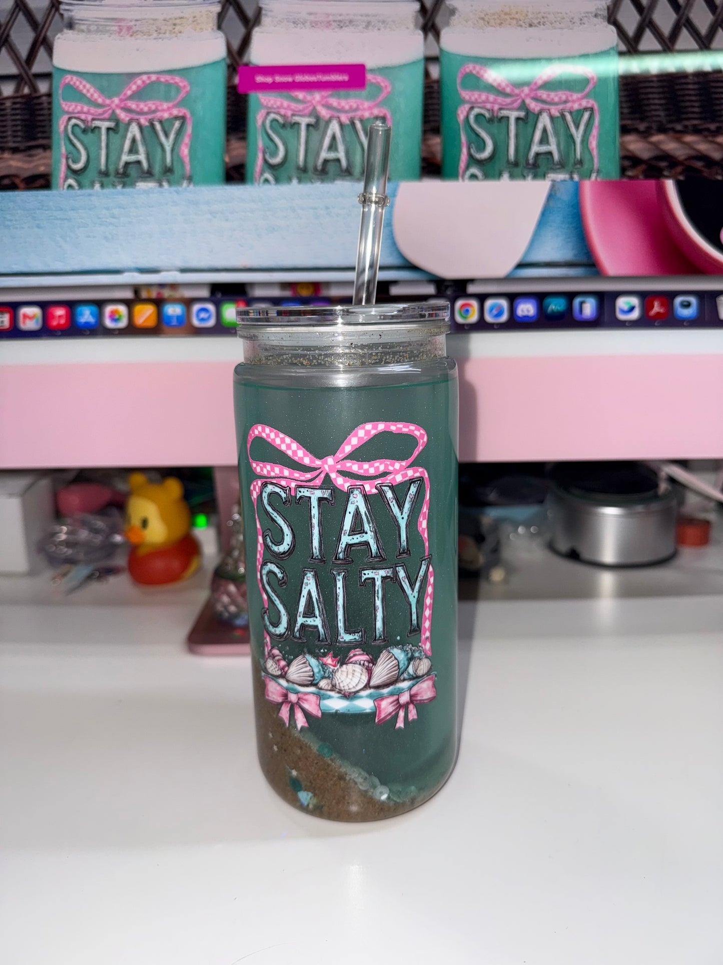 20 oz Stay Salty Beach Tumbler