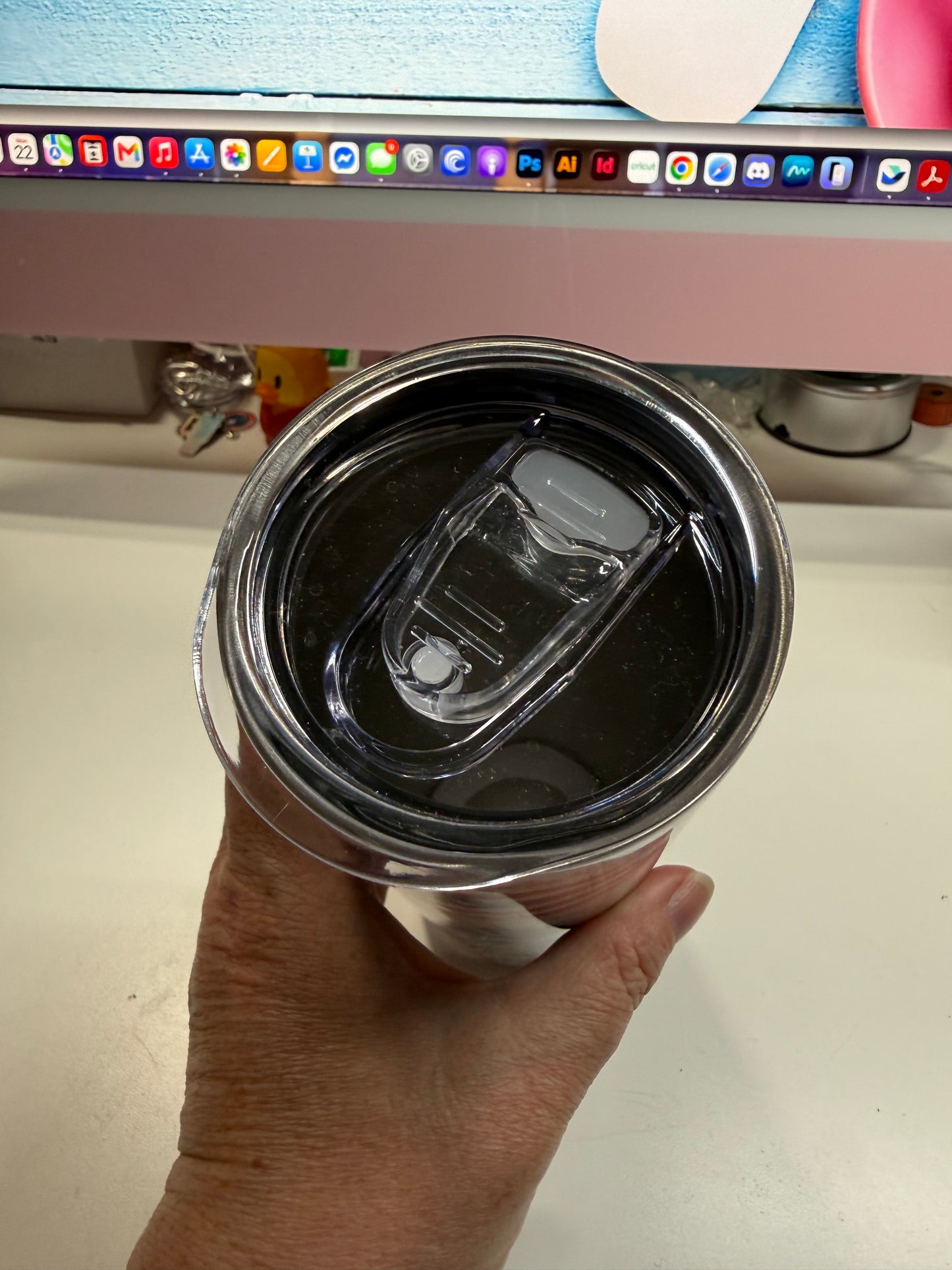 20 oz America 250 Holographic Tumbler