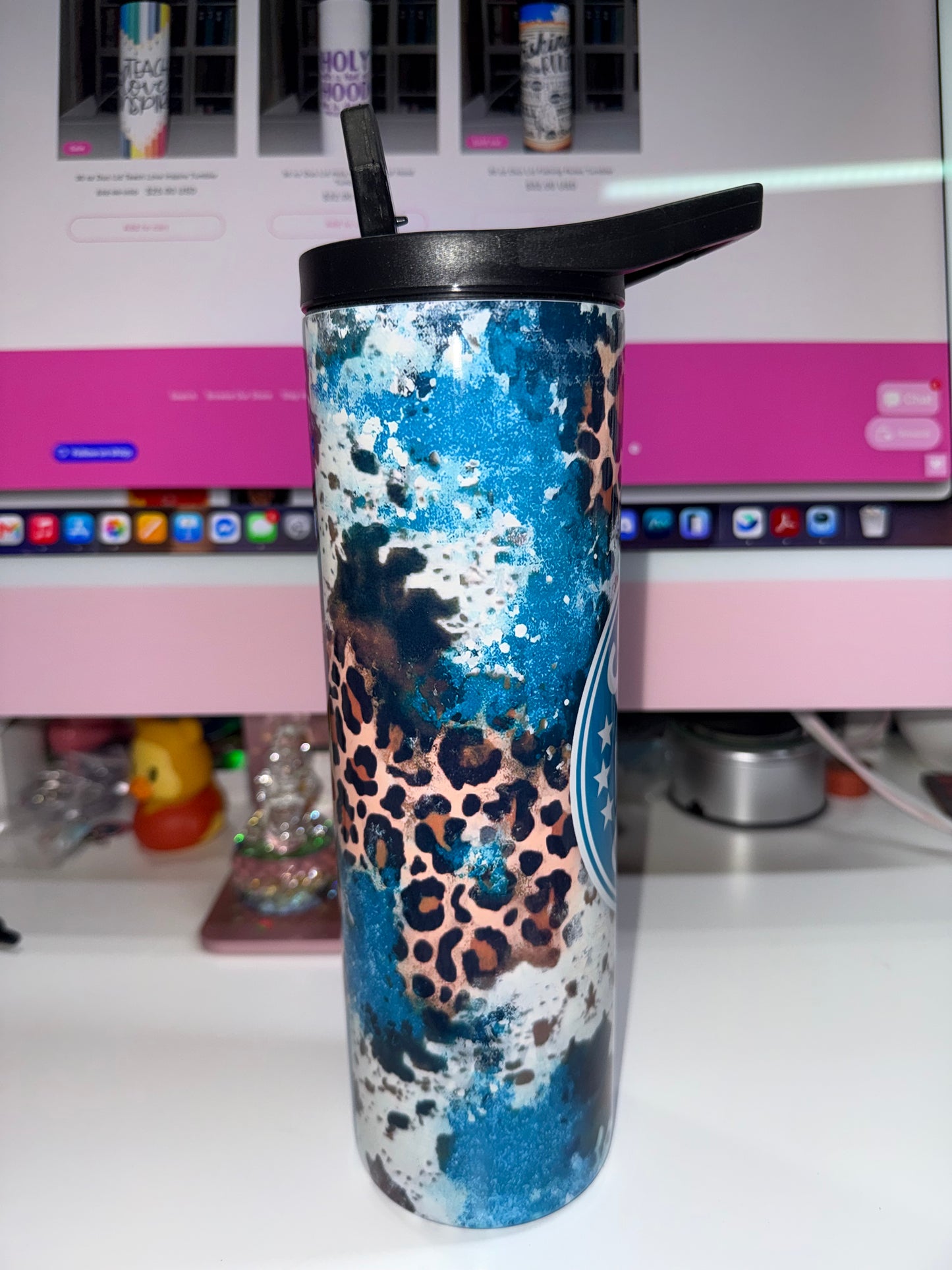 30 oz Cowgirl Coffee Duo Tumbler