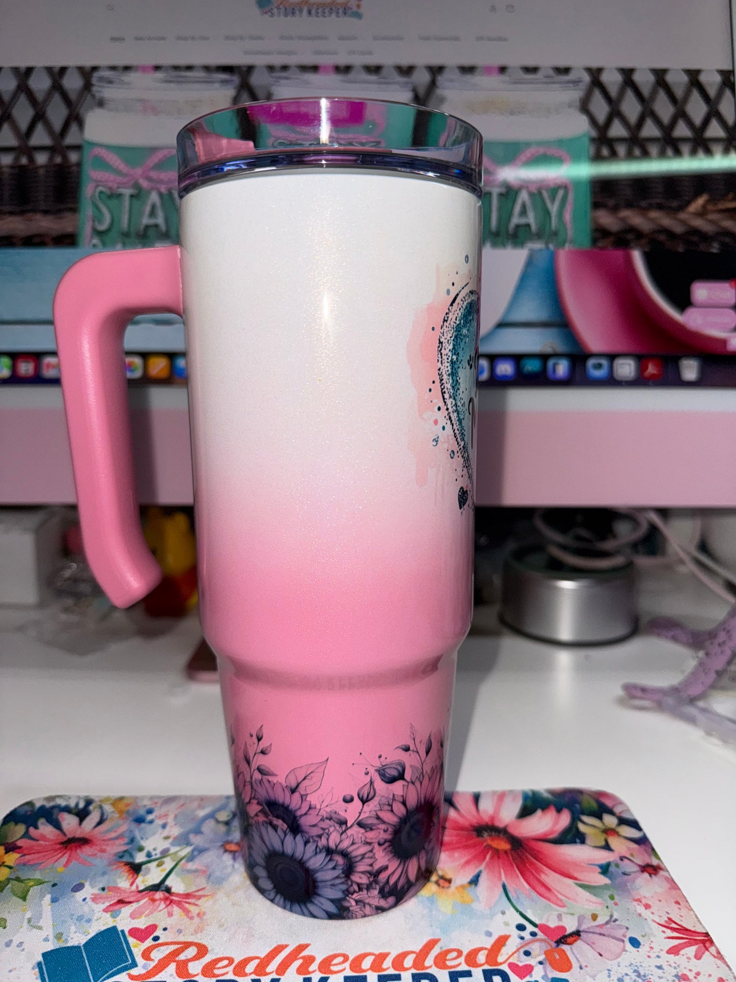 30 oz Dog Mama Grippy Tumbler