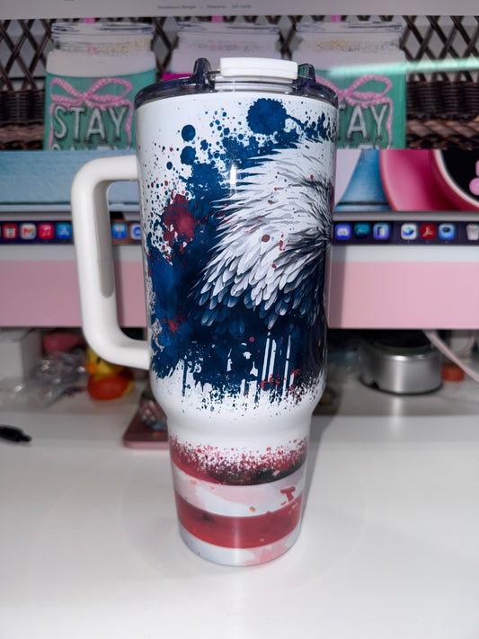 40 oz American Eagle Big Swig Tumbler